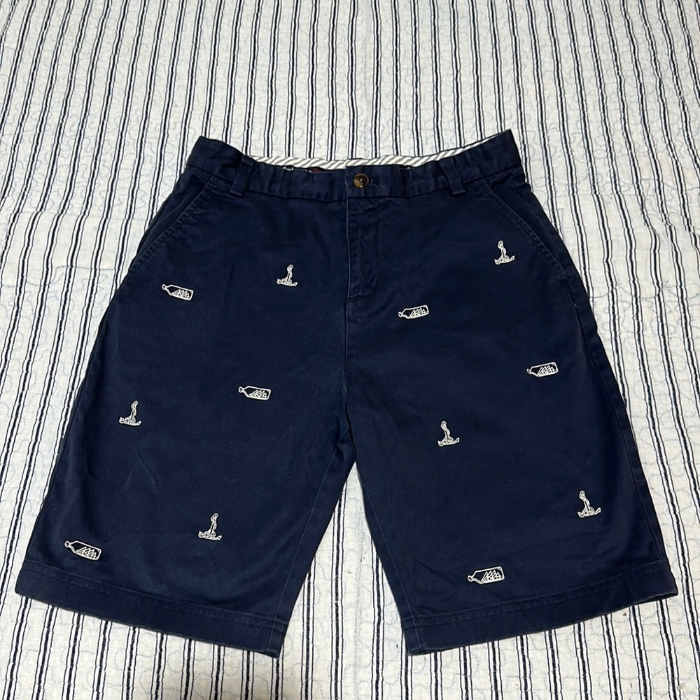 Boys Brooks Brothers Flat Front Shorts Size 16￼